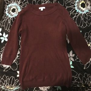 Maroon Sweater